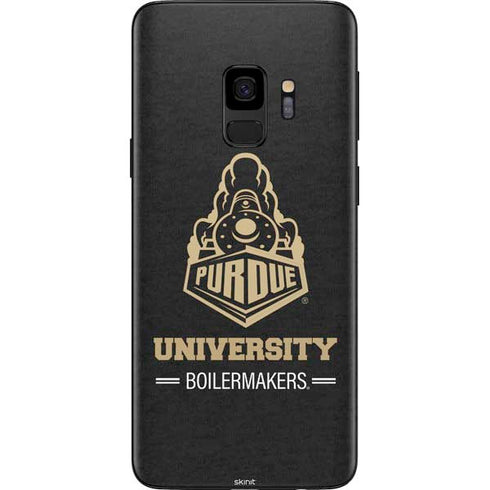 Purdue University Purdue University Boilermakers Signature Logo Galaxy S9 Skin